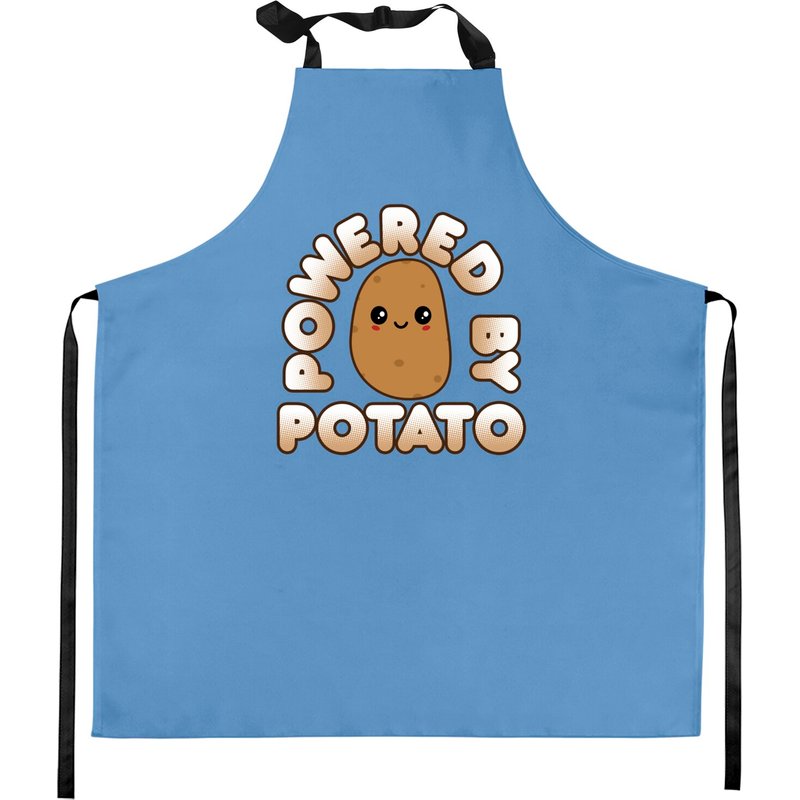 Tablier de Cuisine Kawaii Style Powered By Potato — Tabliers de cuisine