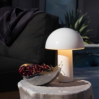 Brightech Celia Table Lamp – Touch-Controlled Cordless LED Desk Lamp