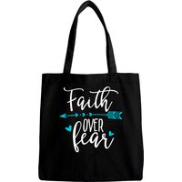 Tote Bags Faith Over Fear pour une utilisation écoresponsable — Sacs fourre-tout