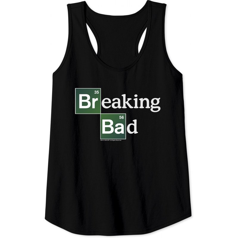 Débardeurs Breaking Bad avec logo périodique carré pour hommes — T-shirts pour hommes
