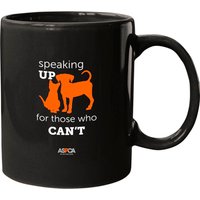 Mug ASPCA Speaking Up For Those Who Can't Sombre — Tasses et gobelets