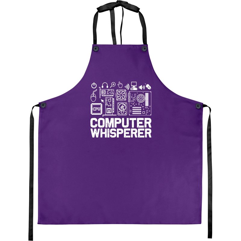 Tablier Computer Whisperer IT Support pour la Maison et le Bureau — Tabliers de cuisine