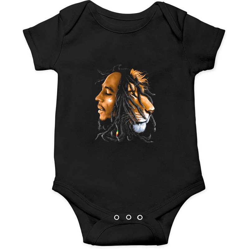 Bob Marley The Lion Onesie pour bébés — Bodys bébé