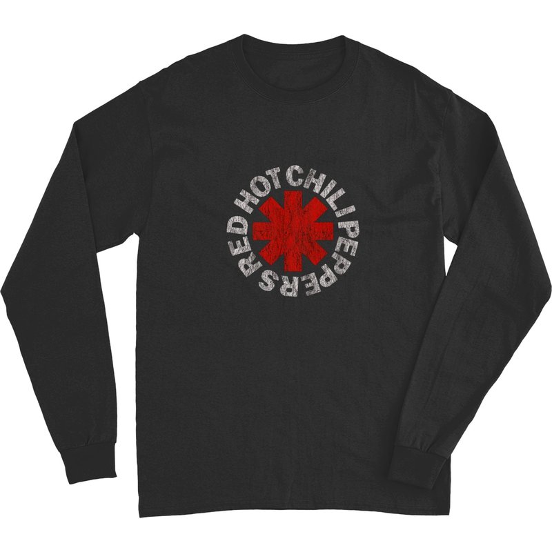 Redorss - T-shirt à manches longues Red Hot Chilli Peppers — T-shirts pour hommes