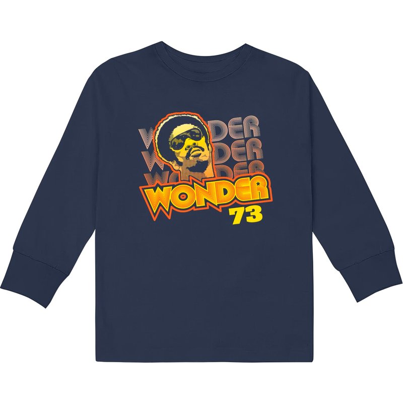 T-shirts à manches longues Stevie Wonder 73 pour enfants — T-shirts pour hommes