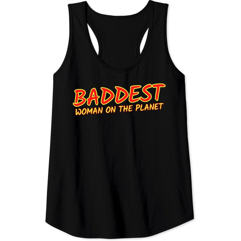 Ronda Rousey Baddest Woman On The Planet Tank Tops for Men — Mens T Shirts
