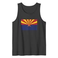 Débardeurs Arizona State Flag pour hommes - Noir