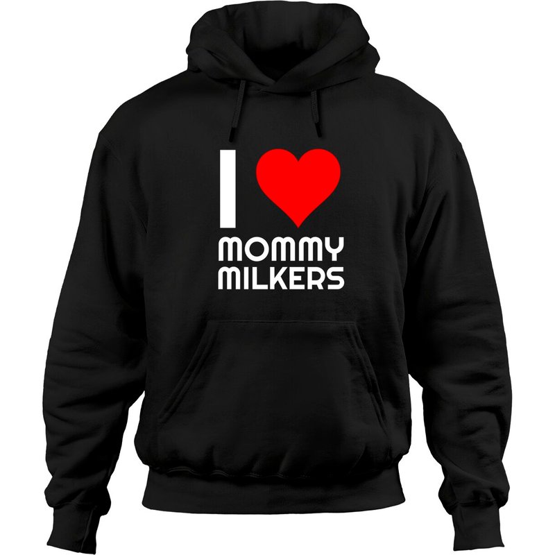 Hoodie Funny Milkies Big Tiddies Meme pour Unisexe — Sweats à capuche pour hommes