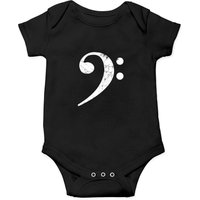 Body Bass Clef pour bassistes et joueurs de basse — Bodys bébé