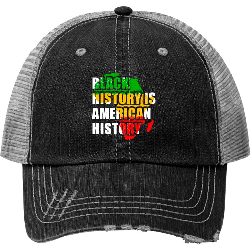 Casquette Trucker Black History Is American History