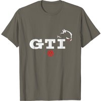 T-shirt Gti 2 pour hommes en noir