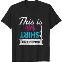 Funny Girls Gymnastics Handstand T-Shirt for Men — Mens T Shirts