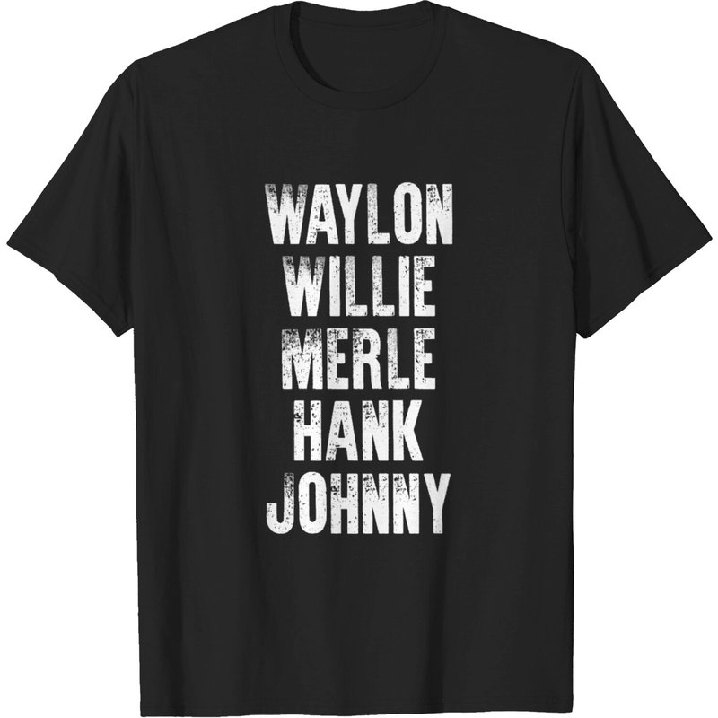 Hank Williams Jr Highwaymen Old Dogs Chris Stapleton T-Shirt — Mens T Shirts