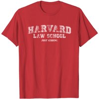 Harvard Law School Just Kidding T-Shirt for Men — Mens T Shirts