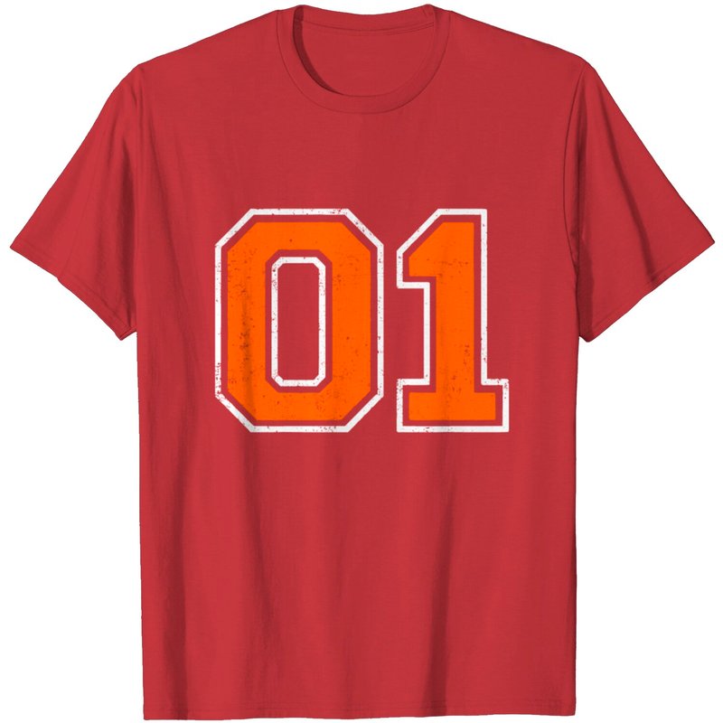 T-shirt General Lee pour hommes en noir