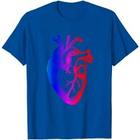 T-shirt Anatomie du Cœur pour Hommes en Noir