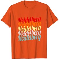 T-shirt Heidelberg pour hommes en noir — T-shirts pour hommes