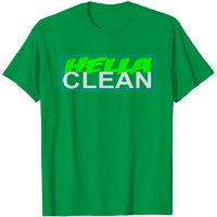 Hella Clean Men's T Shirt in Black