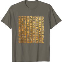 Ancient Egyptian Hieroglyphics T-Shirt for Men