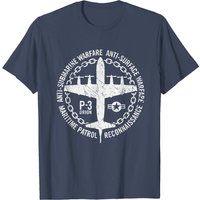 P-3 Orion Naval Maritime Patrol Aircraft T-Shirt for Men