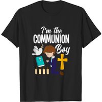 T-shirt Je suis le garçon de communion 1ère communion pour hommes — T-shirts pour hommes