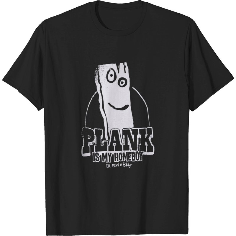 T-shirt Plank Is My Homeboy pour hommes — T-shirts pour hommes