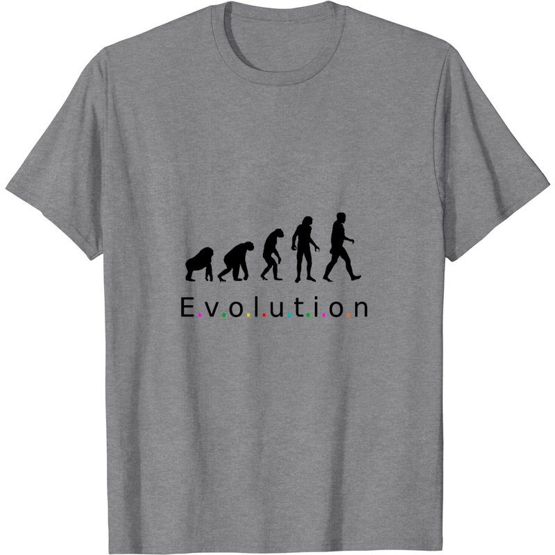 Evolution Homo Sapiens T Shirt for Men — Mens T Shirts