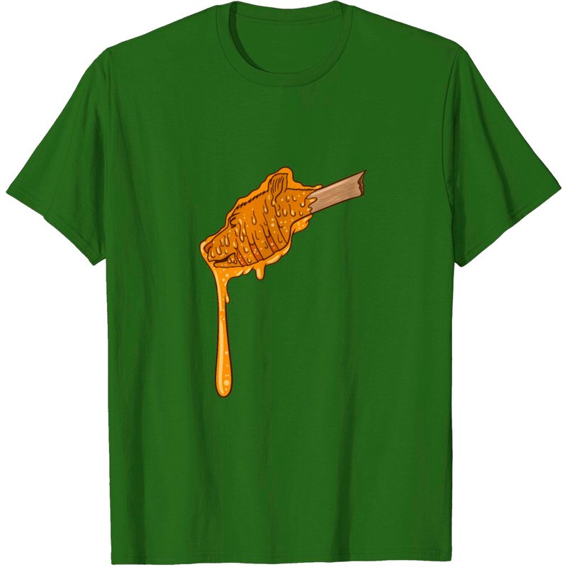 T-shirt Food Honey Bear pour hommes - Noir — T-shirts pour hommes