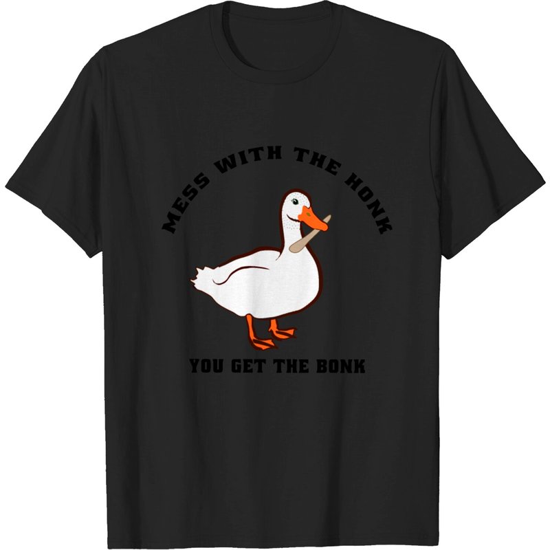 T-shirt Mess With The Honk You Get The Bonk pour hommes — T-shirts pour hommes