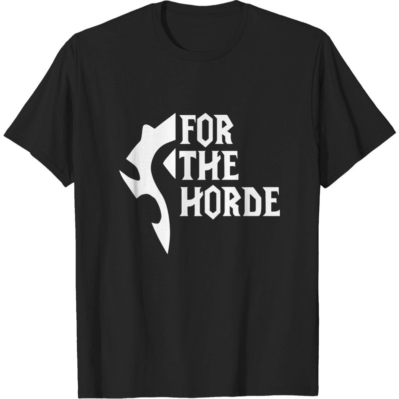 T-Shirt Pour La Horde pour Hommes en Noir — T-shirts pour hommes