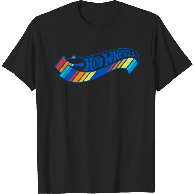 Hot Wheels Colorful Logo T-Shirt for Men