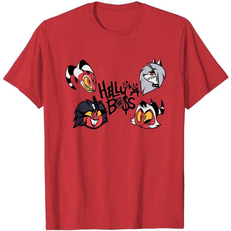 Helluva Boss Squad Classic T Shirt for Men — Mens T Shirts