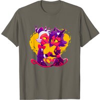 T-Shirt Classique Helluva Boss Millie Et Moxxie Pour Hommes — T-shirts pour hommes