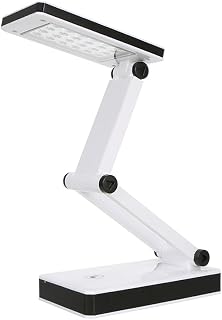 Portable Folding 24 LED Desk Lamp with Touch Control and USB Charging