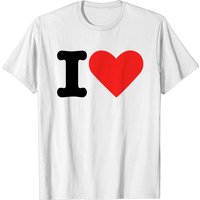 T-shirt I Heart pour hommes - Noir — T-shirts pour hommes