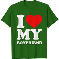 T-Shirt J'aime Mon Copain pour Hommes — T-shirts pour hommes