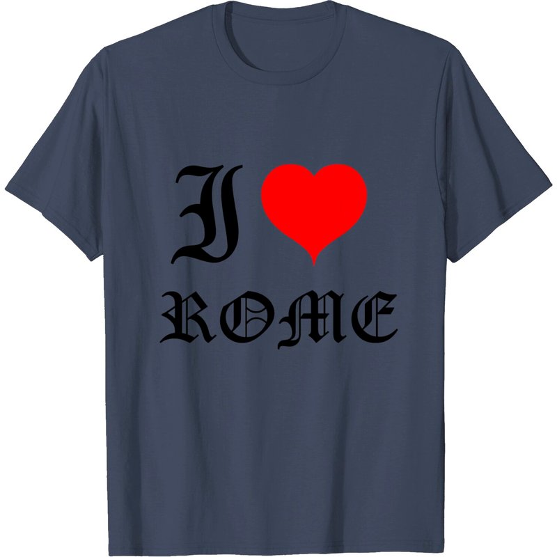 T-Shirt I Love Rome pour hommes — T-shirts pour hommes