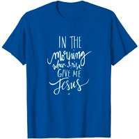 T-Shirt In The Morning pour Hommes en Noir — T-shirts pour hommes