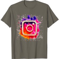 Instagram T-Shirt for Men - Black