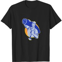 Carpet Layer Worker Knee Kicker Tool T-Shirt for Men
