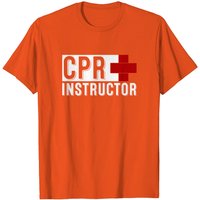 CPR Instructor T-Shirt for Men in Black