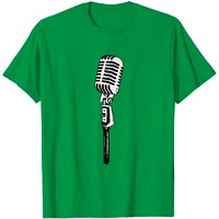 T-Shirt Microphone pour hommes