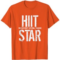 T-Shirt HIIT Entraînement par Intervalles à Haute Intensité pour Hommes