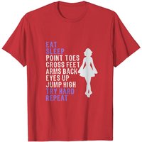 T-Shirt pour Hommes Awesome Girls Irish Dance - Eat Sleep Repeat — T-shirts pour hommes
