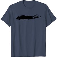 Long Island T Shirt for Men - Black — Mens T Shirts