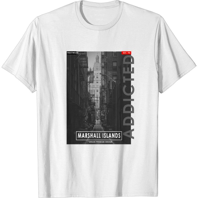 Marshall Islands T Shirt for Men - Black — Mens T Shirts