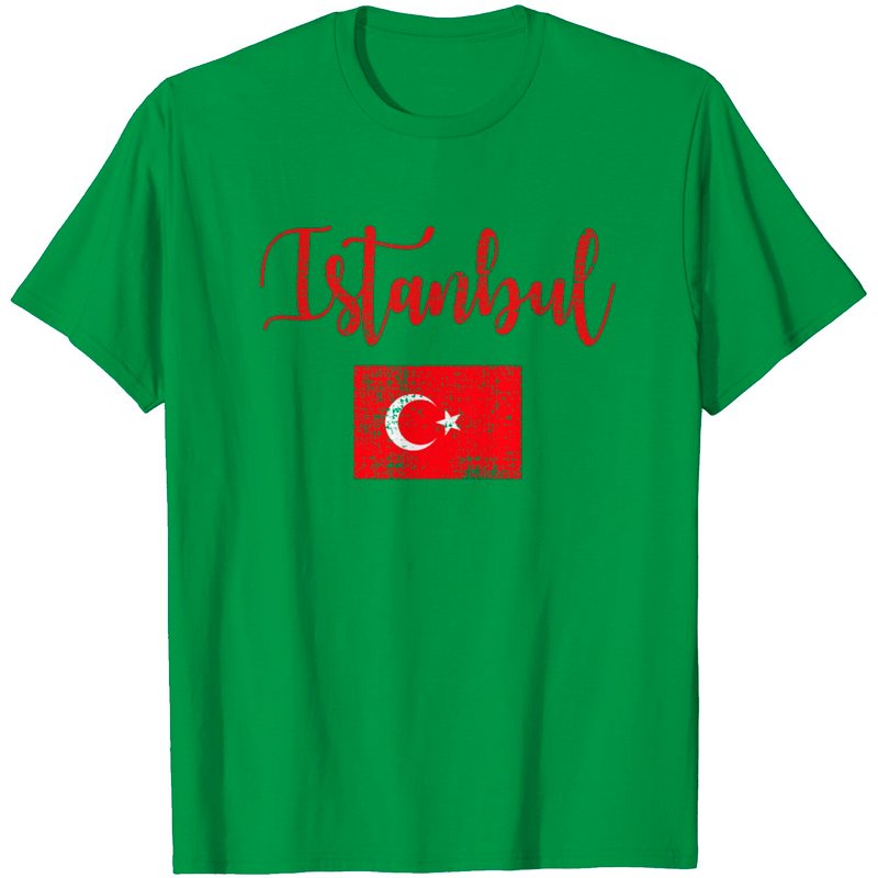 Istanbul City Graphic T-Shirt for Men — Mens T Shirts