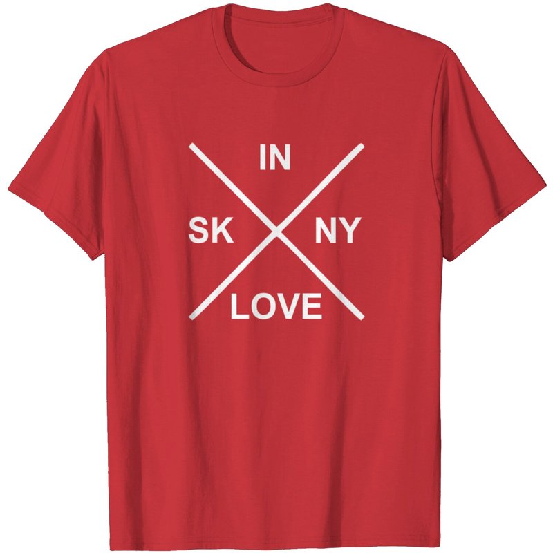 Bon Iver Skinny Love T Shirt for Men in Black — Mens T Shirts