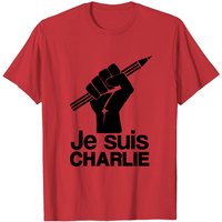 T-shirt I Am Charlie Hebdo pour hommes