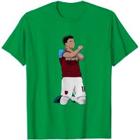 T-shirt de célébration de but de Jesse Lingard West Ham pour hommes